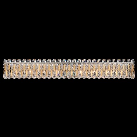 Schonbek Sarella 8 Light 110V Wall Sconce in Heirloom Gold with Crystal Heritag RS8336N-22H